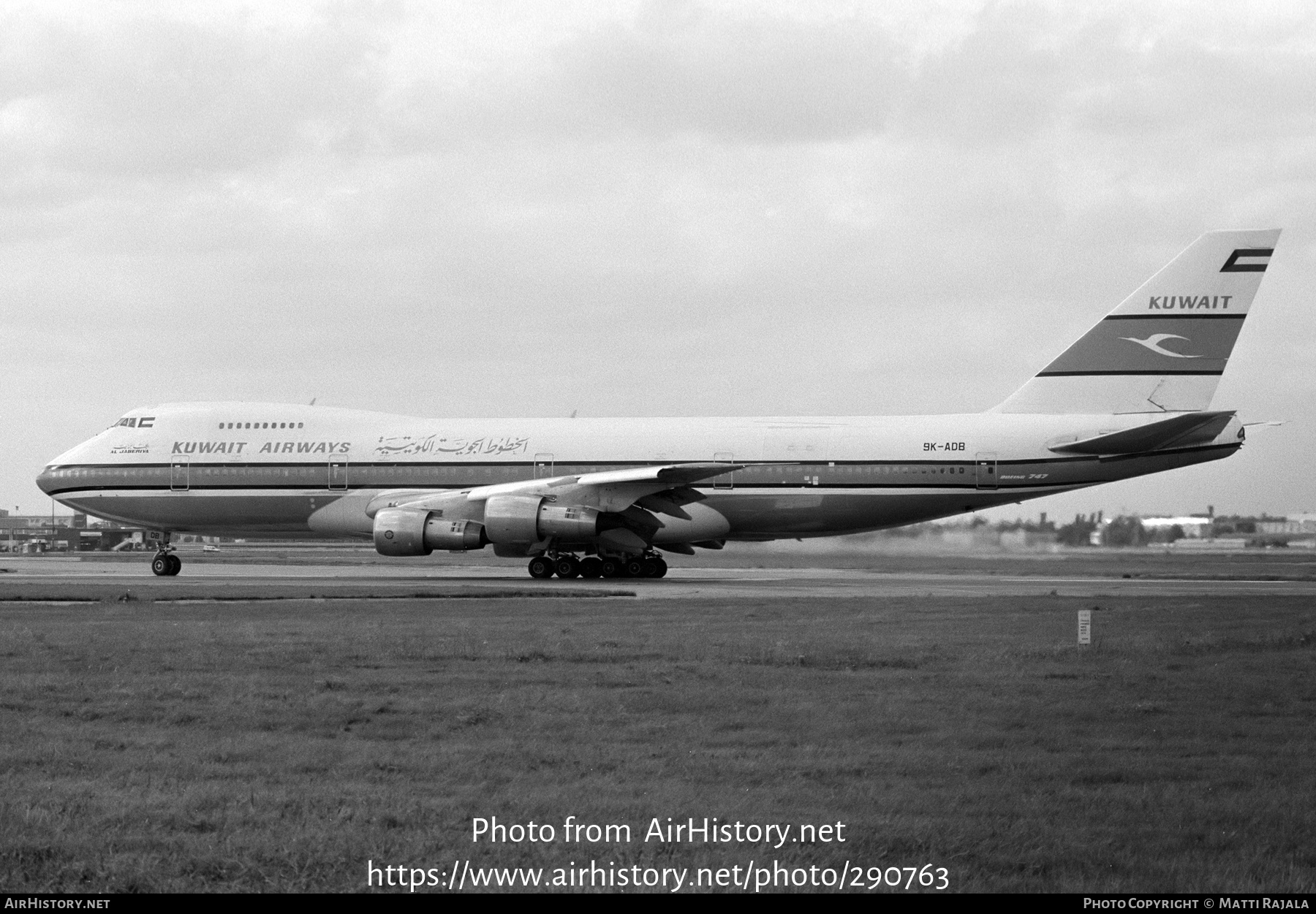 Aircraft Photo of 9K-ADB | Boeing 747-269BM | Kuwait Airways | AirHistory.net #290763