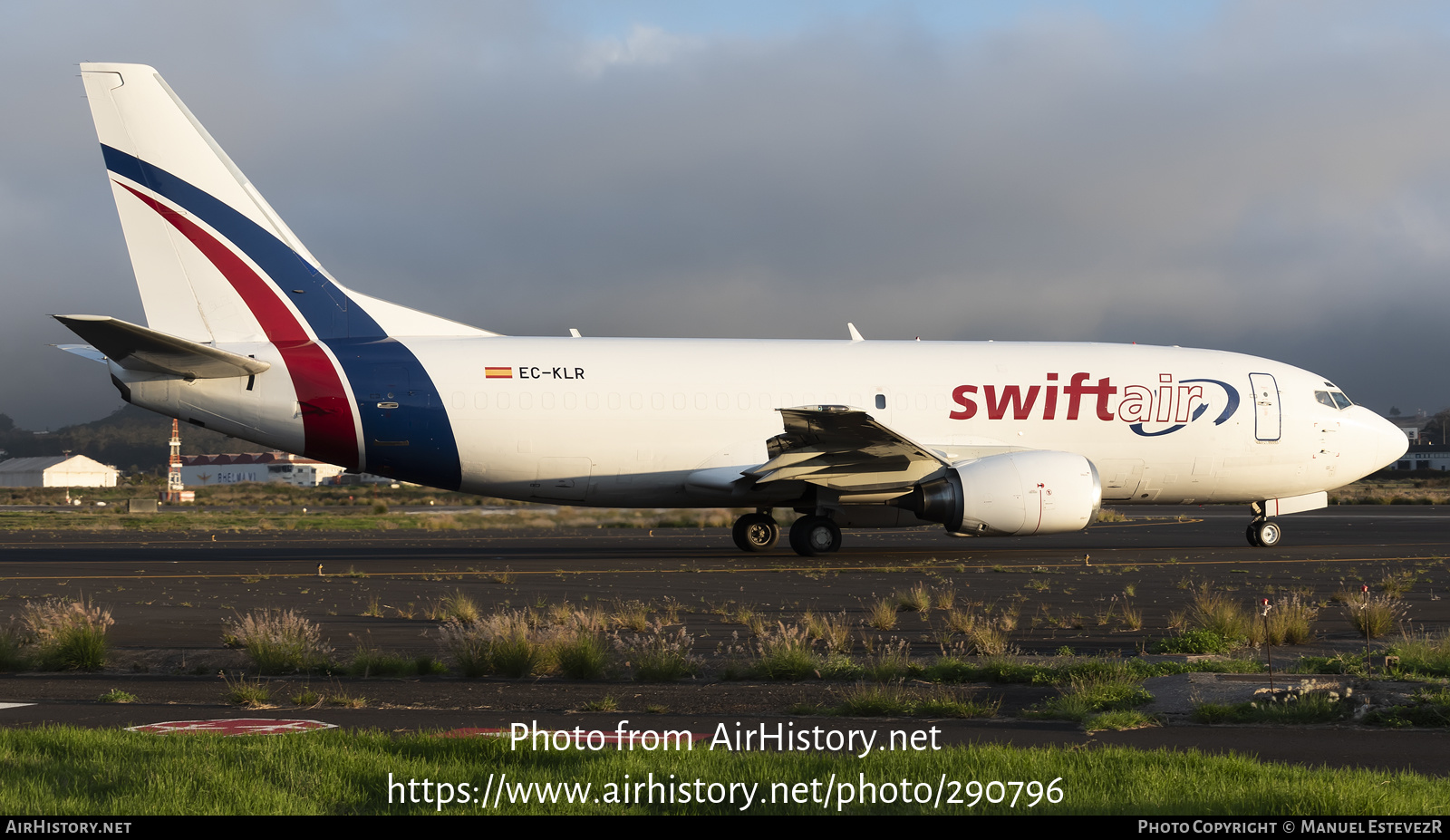 Aircraft Photo of EC-KLR | Boeing 737-3Q8(SF) | Swiftair | AirHistory.net #290796