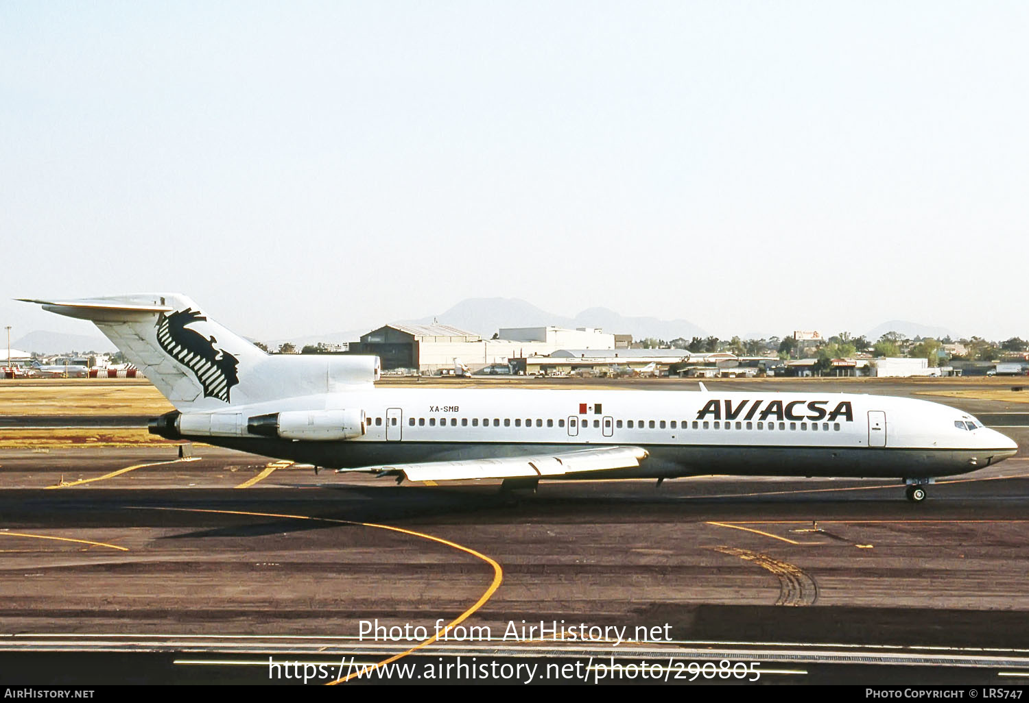 Aircraft Photo of XA-SMB | Boeing 727-276/Adv | Aviacsa - Aviación de Chiapas | AirHistory.net #290805