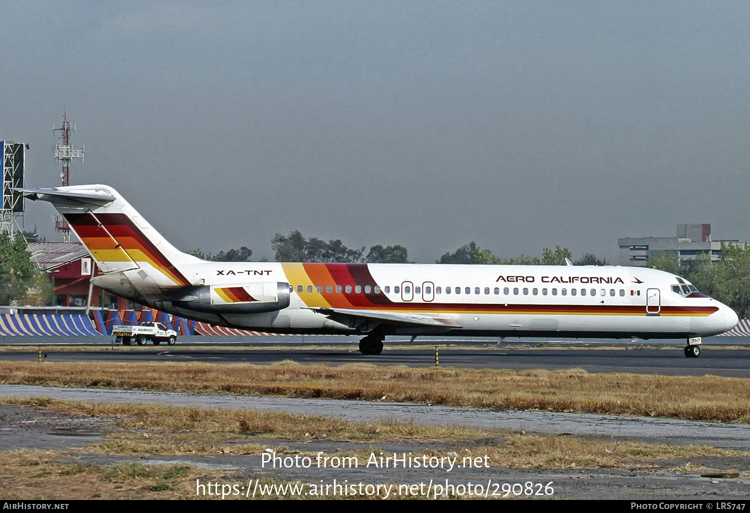 Aircraft Photo of XA-TNT | McDonnell Douglas DC-9-32 | Aero California | AirHistory.net #290826