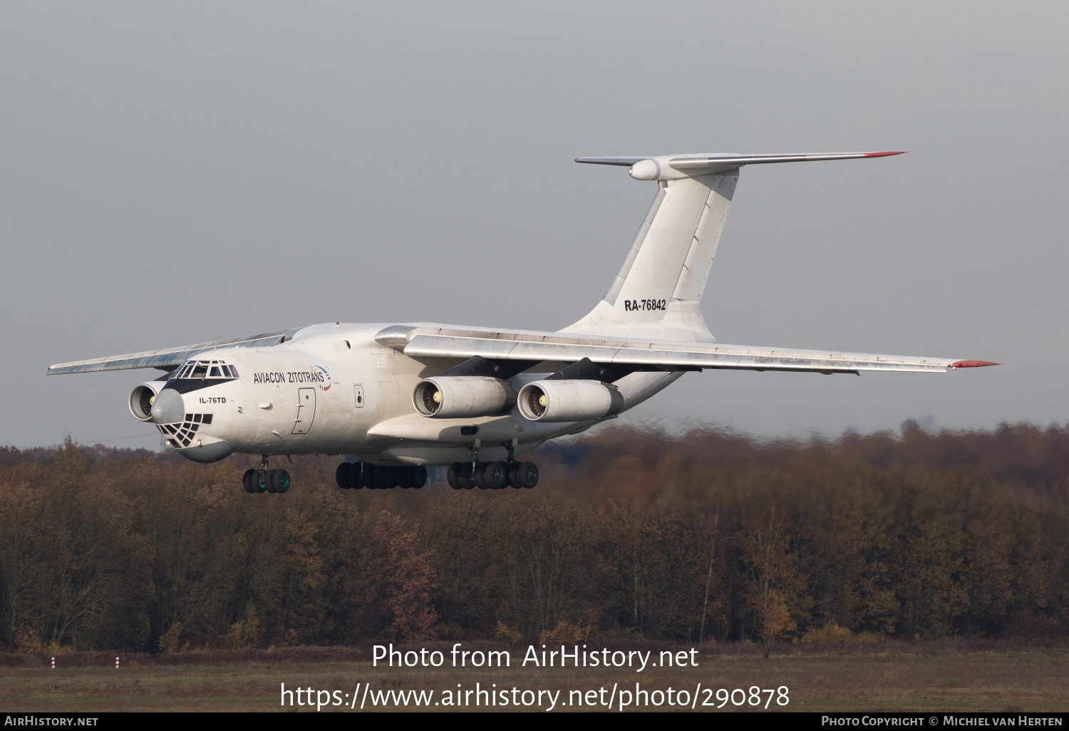 Aircraft Photo of RA-76842 | Ilyushin Il-76TD | Aviacon Zitotrans | AirHistory.net #290878