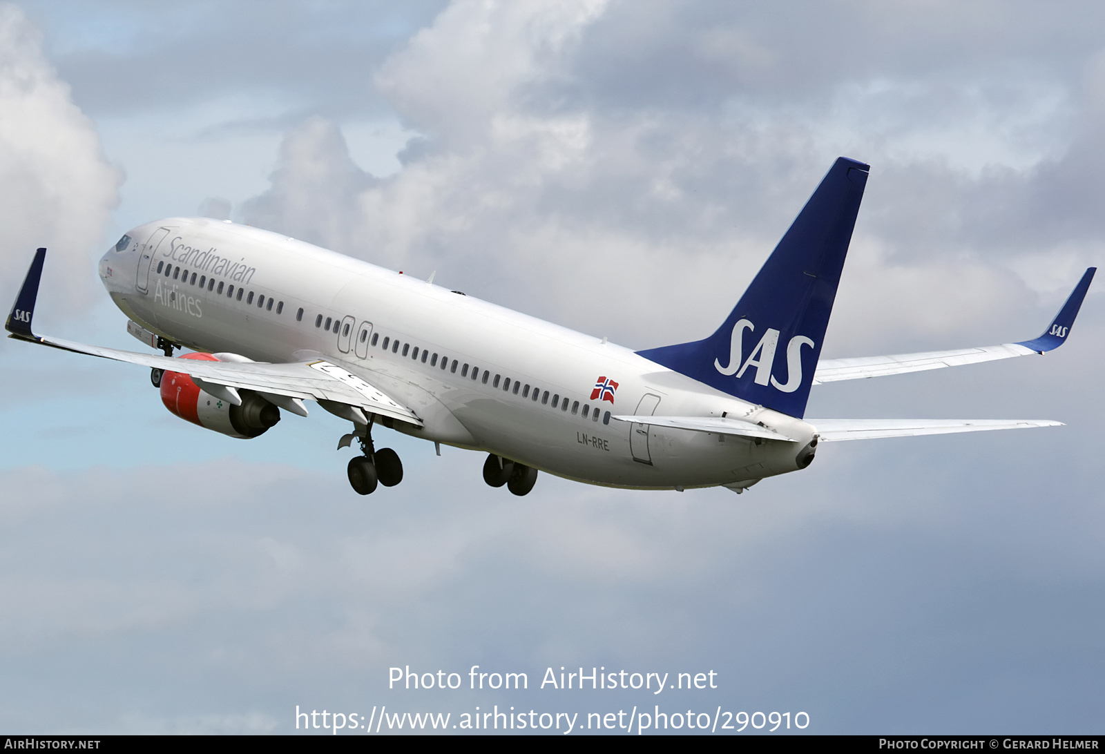 Aircraft Photo of LN-RRE | Boeing 737-85P | Scandinavian Airlines - SAS | AirHistory.net #290910