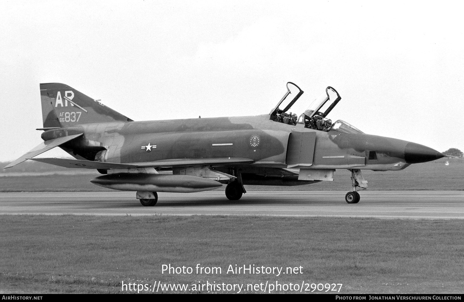 Aircraft Photo of 65-0837 / AF65-837 | McDonnell RF-4C Phantom II | USA - Air Force | AirHistory.net #290927