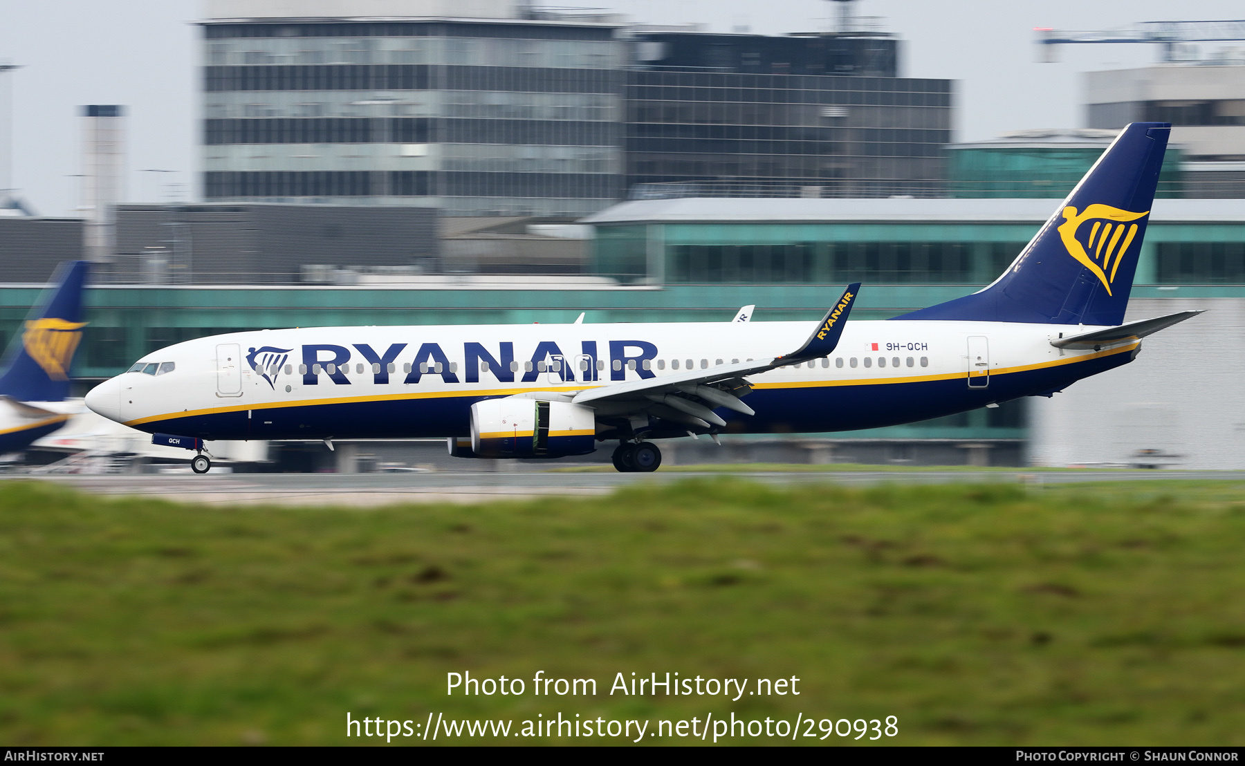 Aircraft Photo of 9H-QCH | Boeing 737-8AS | Ryanair | AirHistory.net #290938