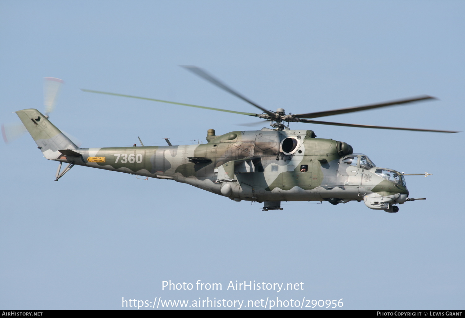 Aircraft Photo of 7360 | Mil Mi-35 | Czechia - Air Force | AirHistory.net #290956