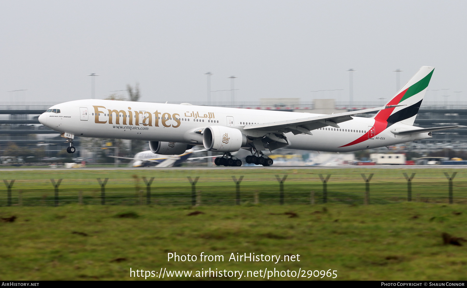 Aircraft Photo of A6-EGX | Boeing 777-31H/ER | Emirates | AirHistory.net #290965