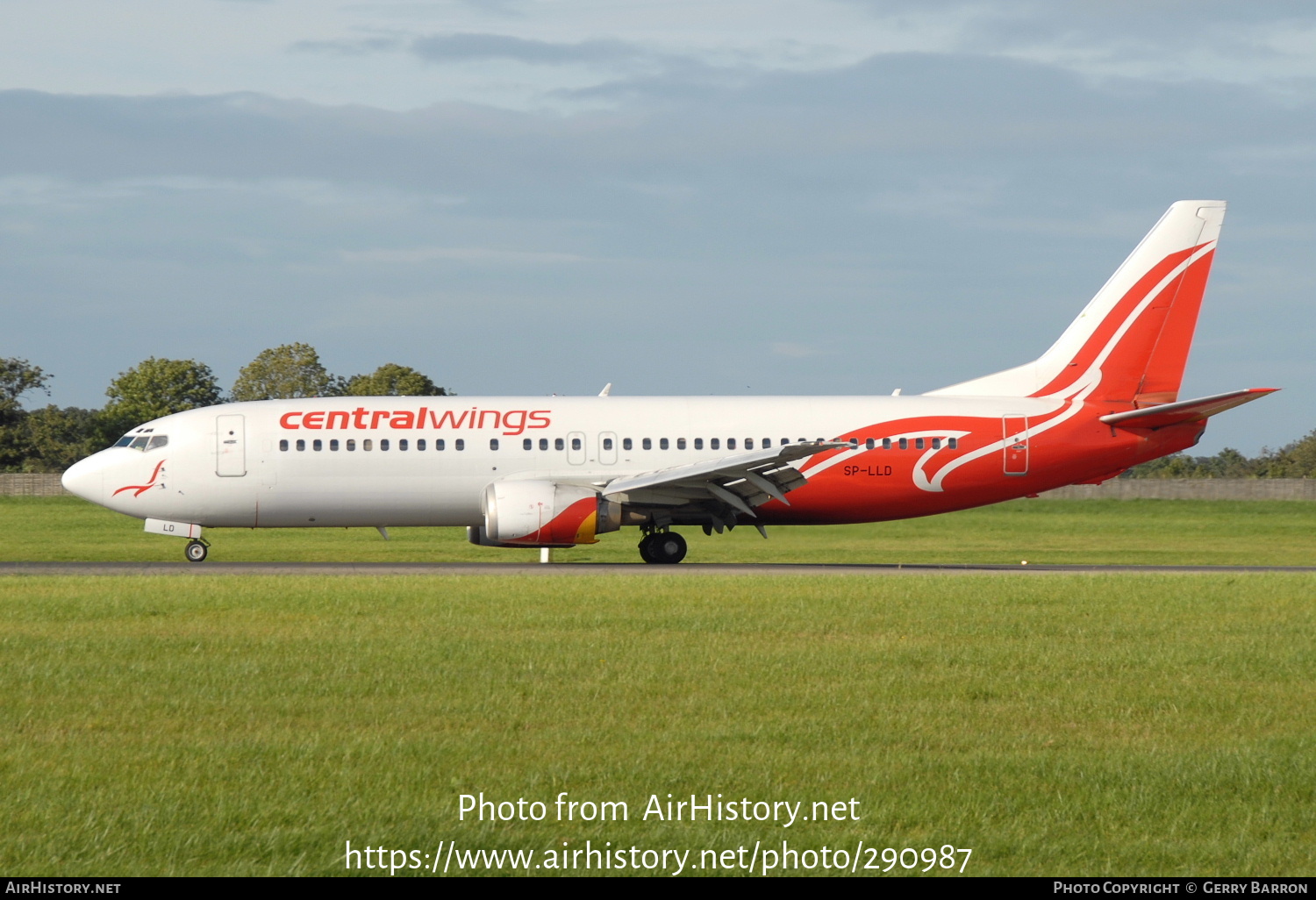 Aircraft Photo of SP-LLD | Boeing 737-45D | Centralwings | AirHistory.net #290987