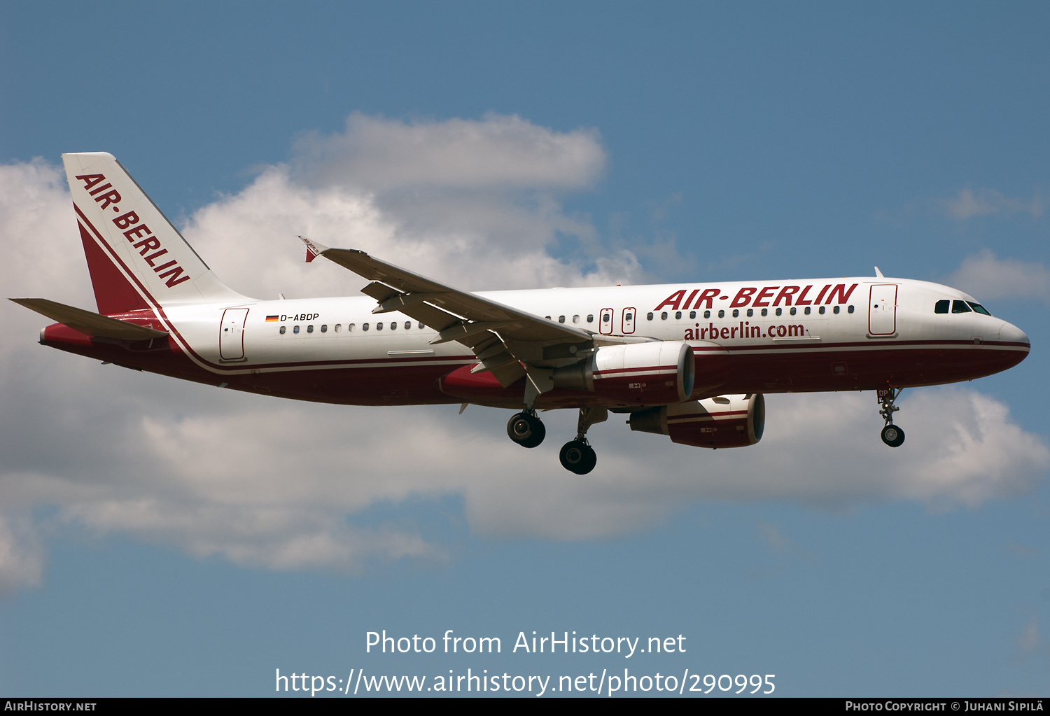 Aircraft Photo of D-ABDP | Airbus A320-214 | Air Berlin | AirHistory.net #290995