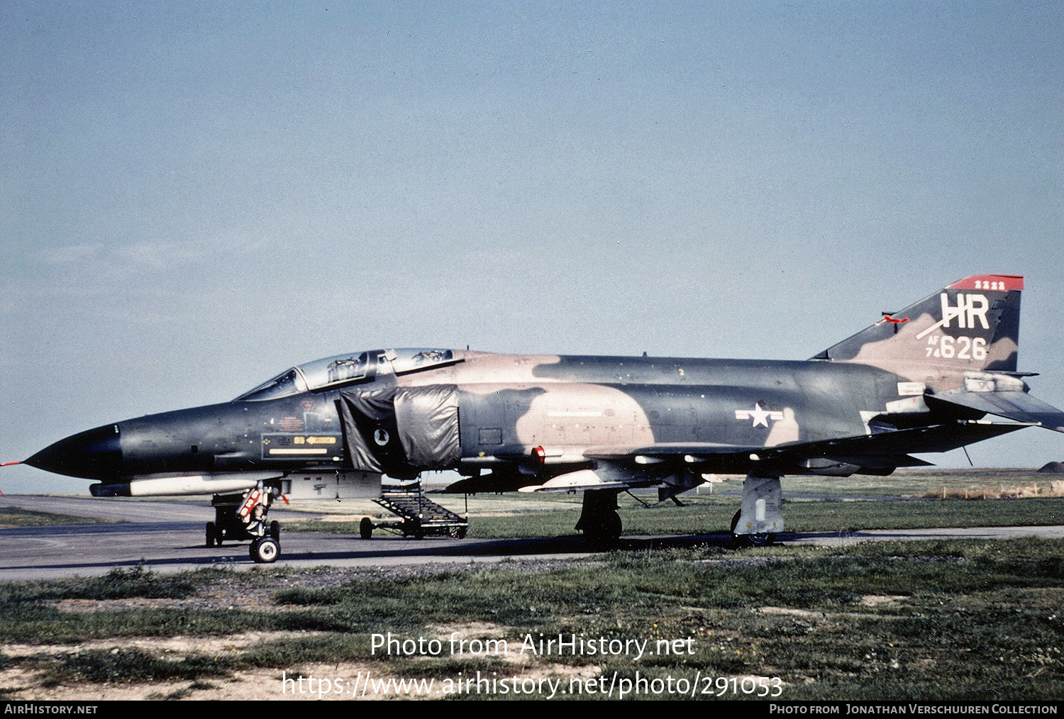 Aircraft Photo of 74-1626 / AF74-626 | McDonnell Douglas F-4E Phantom II | USA - Air Force | AirHistory.net #291053