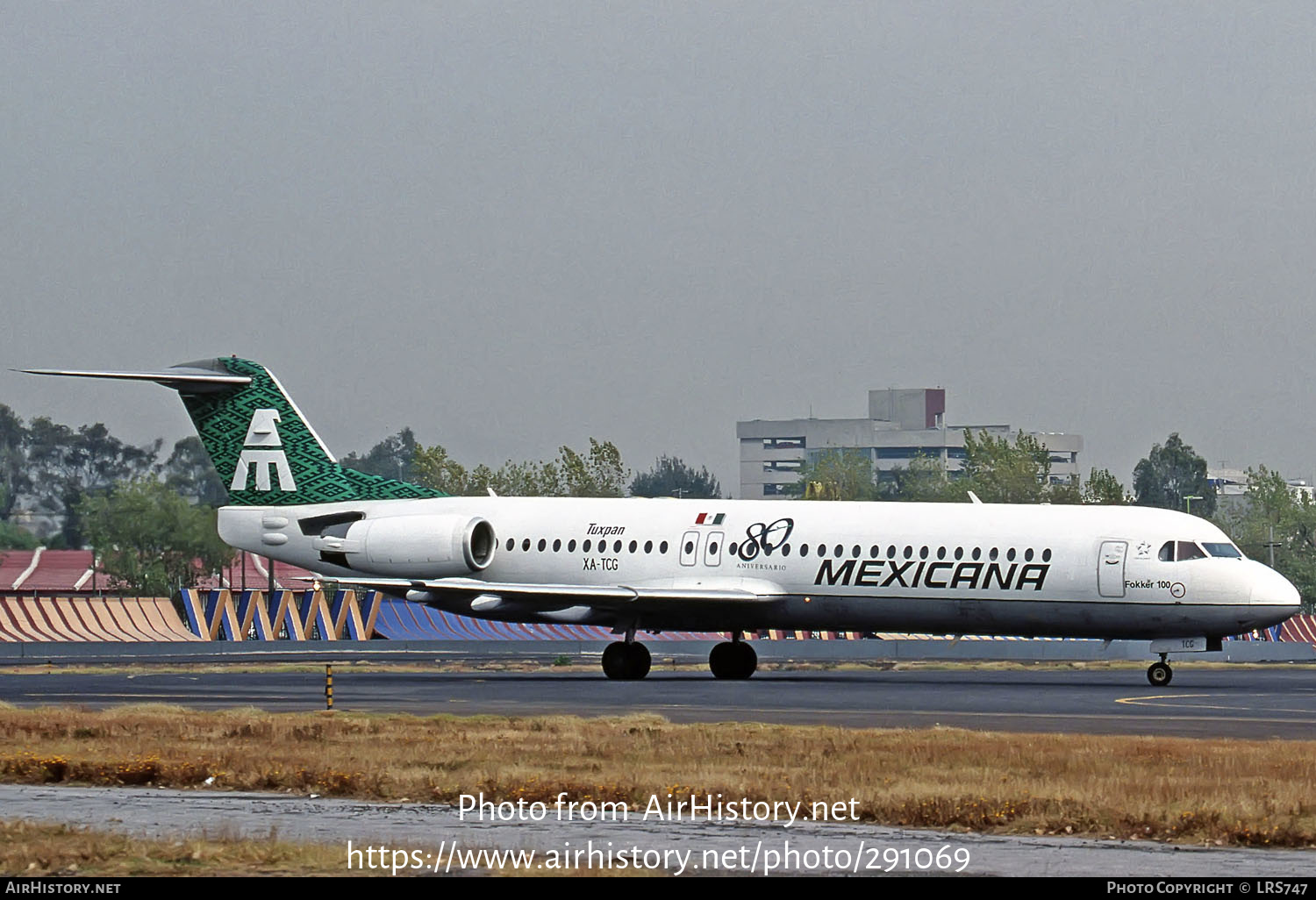 Aircraft Photo of XA-TCG | Fokker 100 (F28-0100) | Mexicana | AirHistory.net #291069