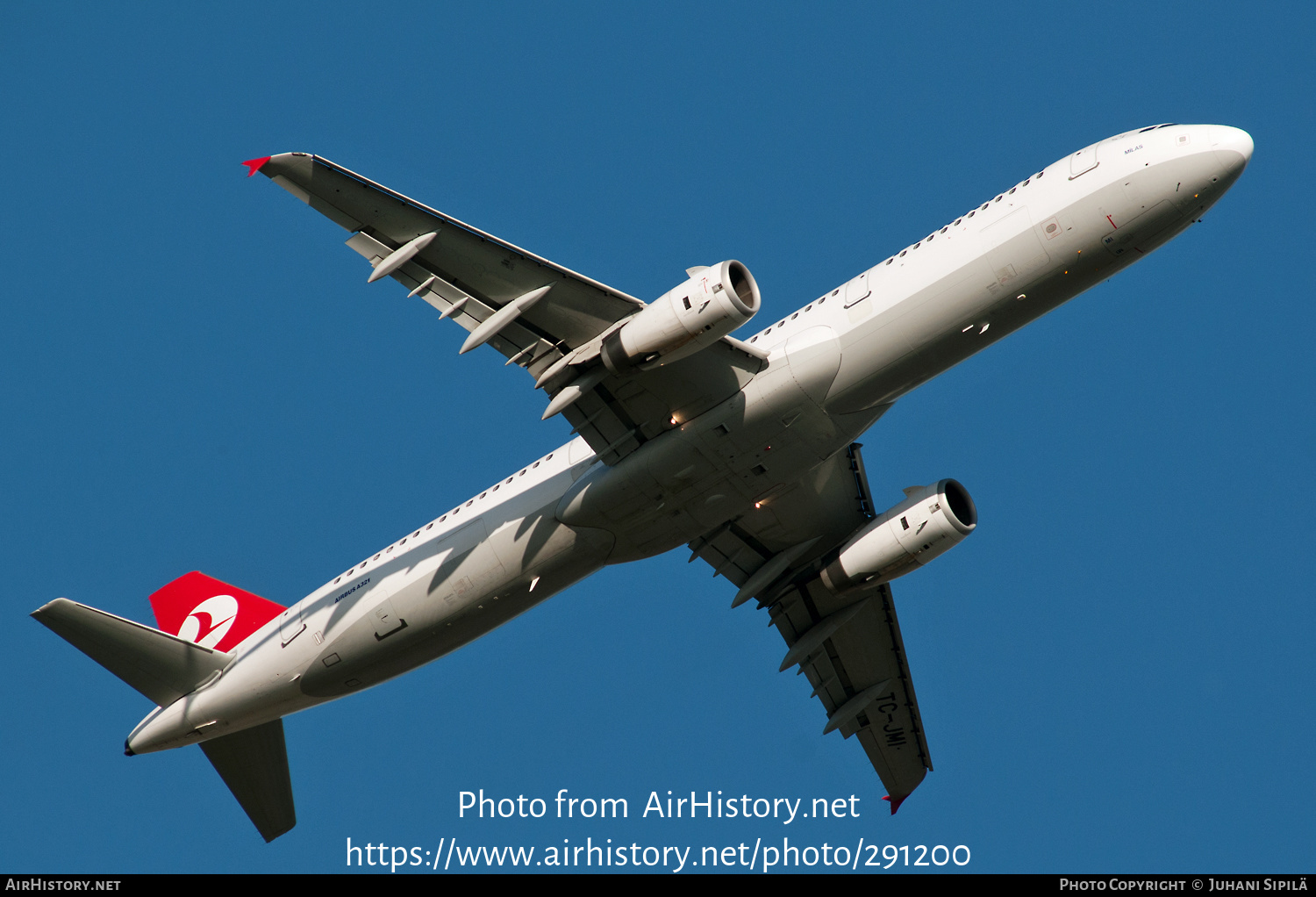 Aircraft Photo of TC-JMI | Airbus A321-232 | Turkish Airlines | AirHistory.net #291200