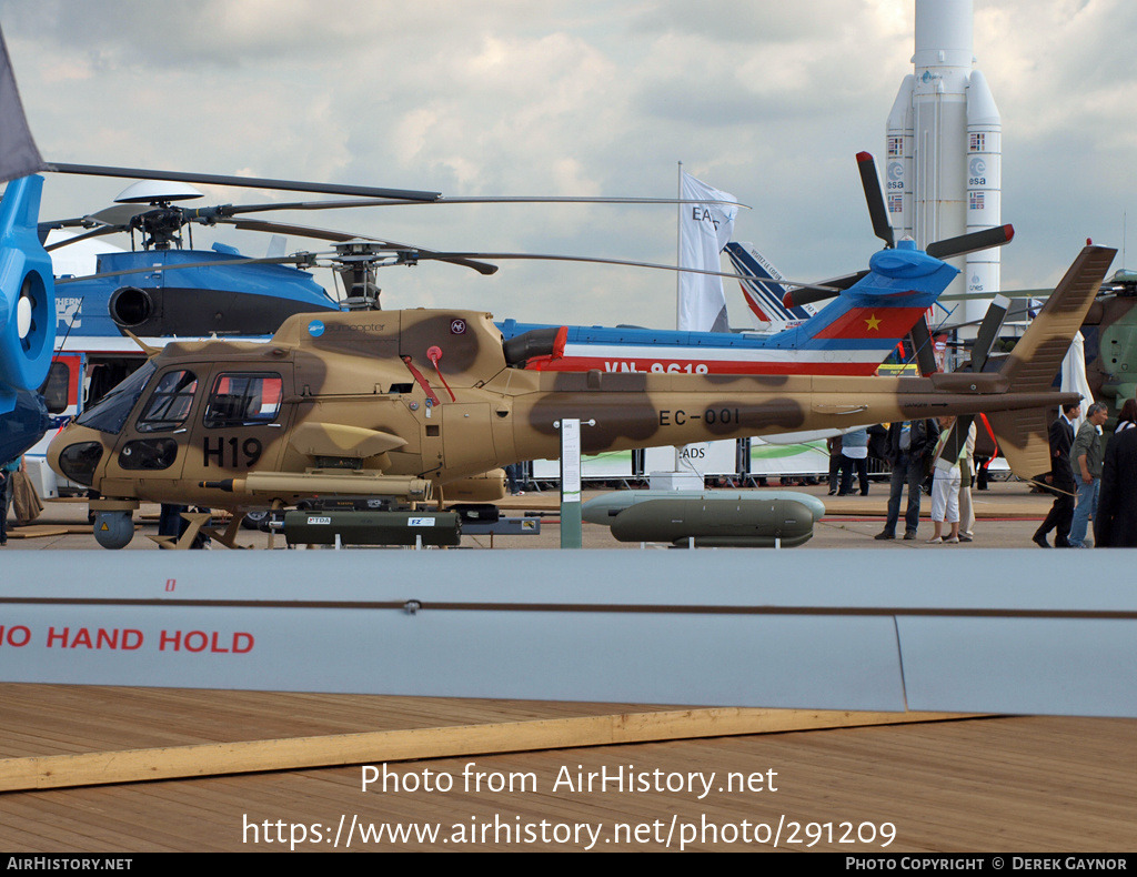 Aircraft Photo of EC-001 | Aerospatiale AS-550C-3 Fennec | AirHistory.net #291209