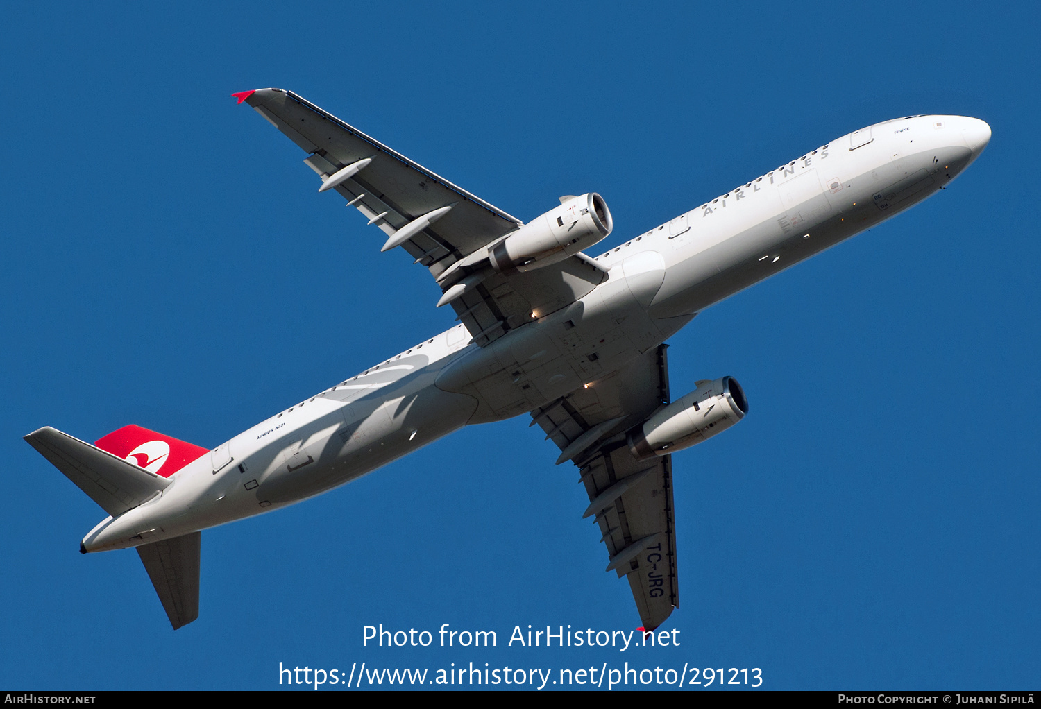 Aircraft Photo of TC-JRG | Airbus A321-231 | Turkish Airlines | AirHistory.net #291213