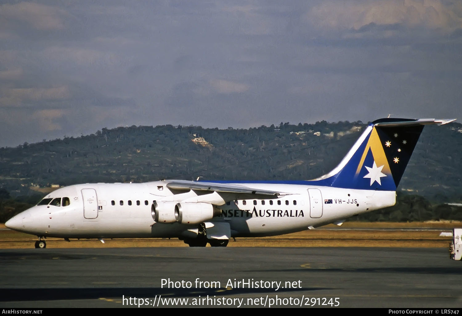 Aircraft Photo of VH-JJS | British Aerospace BAe-146-200 | Ansett Australia | AirHistory.net #291245