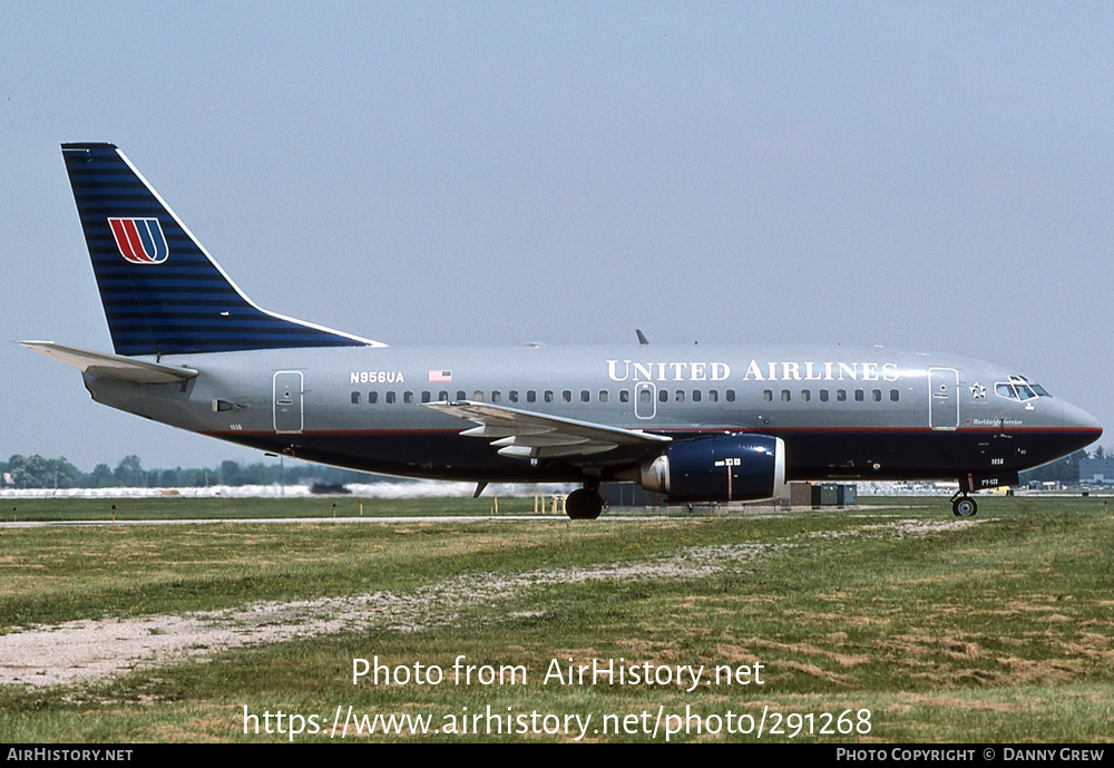 Aircraft Photo of N956UA | Boeing 737-522 | United Airlines | AirHistory.net #291268