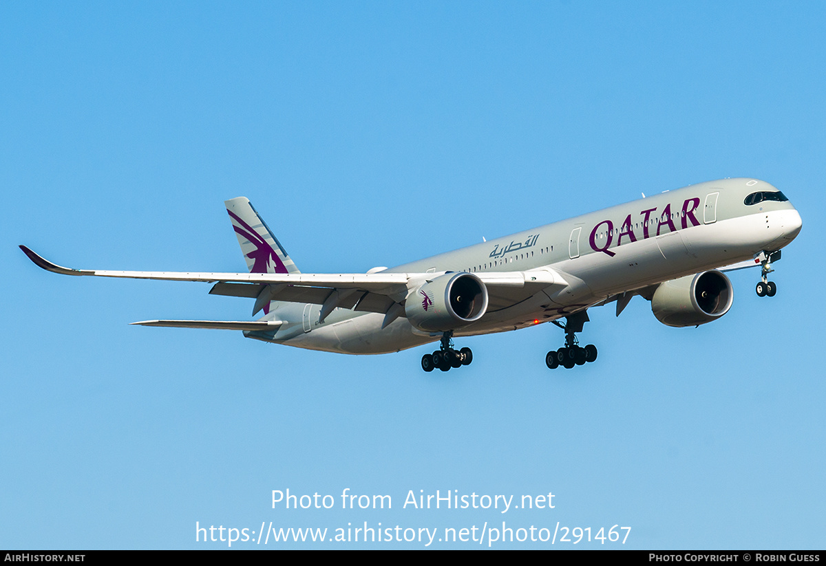 Aircraft Photo of A7-ANK | Airbus A350-1041 | Qatar Airways | AirHistory.net #291467