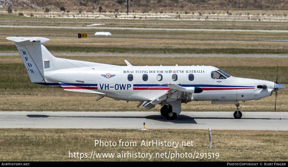 Aircraft Photo of VH-OWP | Pilatus PC-12NG (PC-12/47E) | Royal Flying Doctor Service - RFDS | AirHistory.net #291519