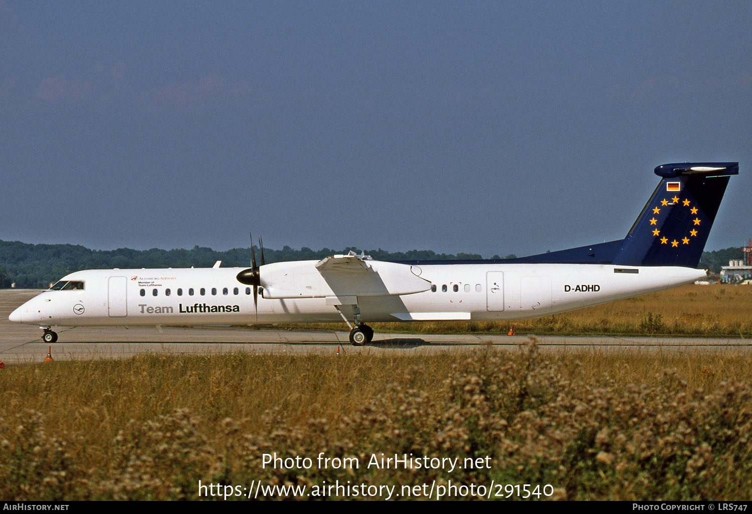 Aircraft Photo of D-ADHD | Bombardier DHC-8-402 Dash 8 | Team Lufthansa | AirHistory.net #291540