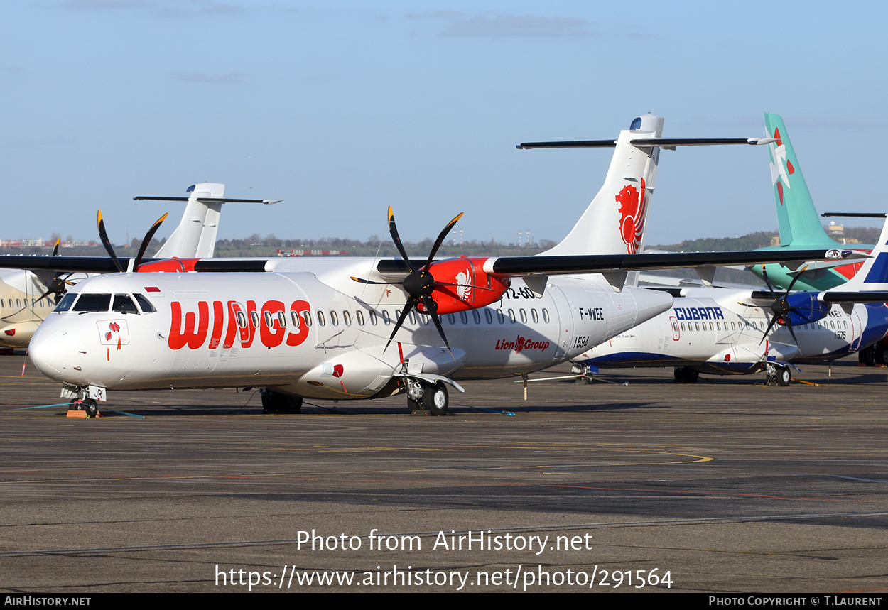 Aircraft Photo of F-WWEE | ATR ATR-72-600 (ATR-72-212A) | Wings Air | AirHistory.net #291564