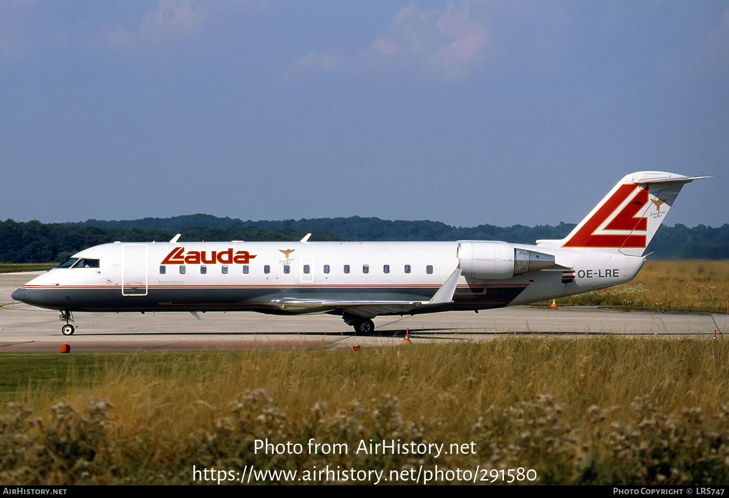 Aircraft Photo of OE-LRE | Canadair CRJ-100LR (CL-600-2B19) | Lauda Air | AirHistory.net #291580