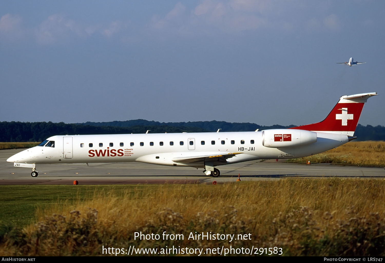 Aircraft Photo of HB-JAI | Embraer ERJ-145LU (EMB-145LU) | Swiss International Air Lines | AirHistory.net #291583