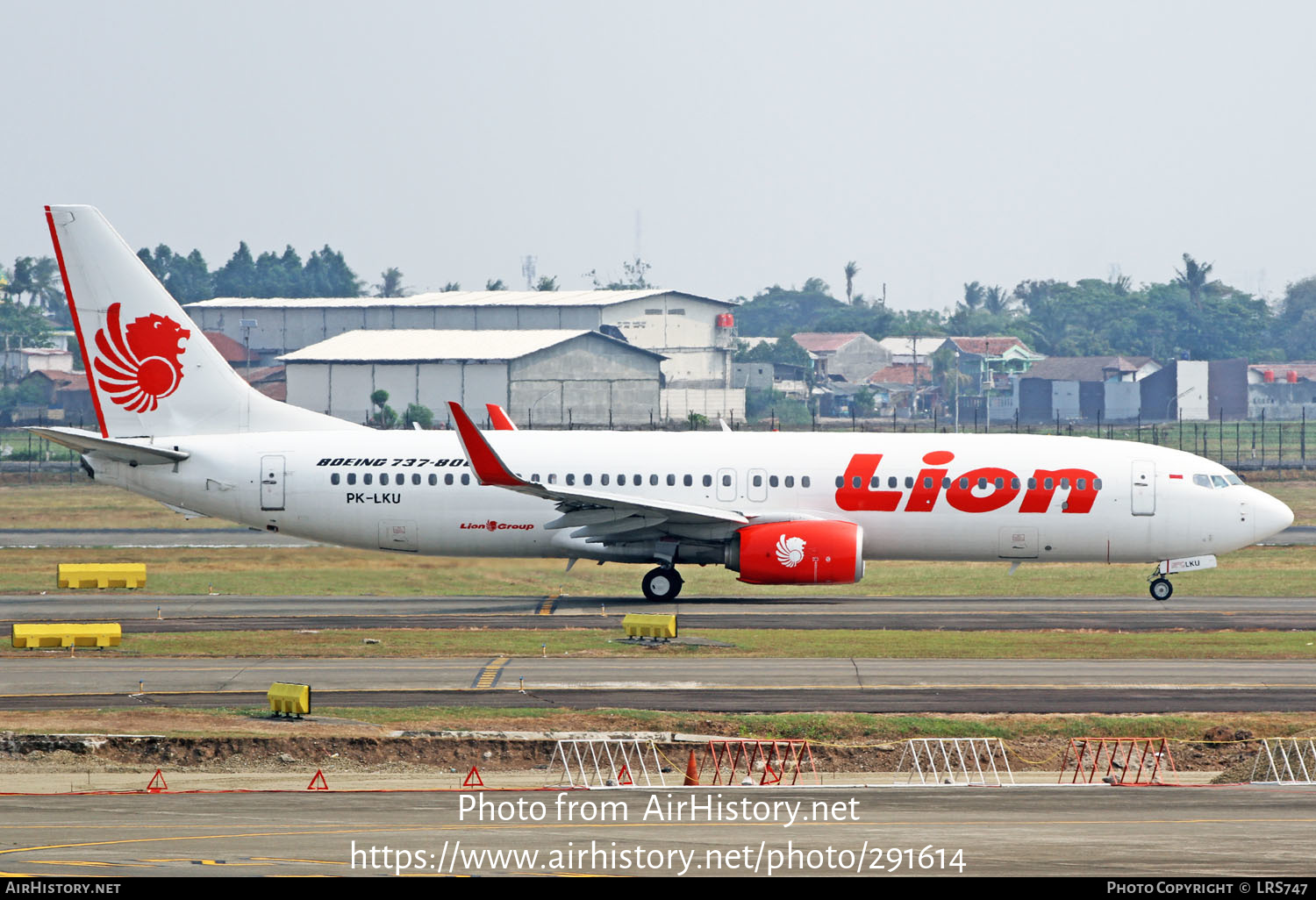 Aircraft Photo of PK-LKU | Boeing 737-8GP | Lion Air | AirHistory.net #291614