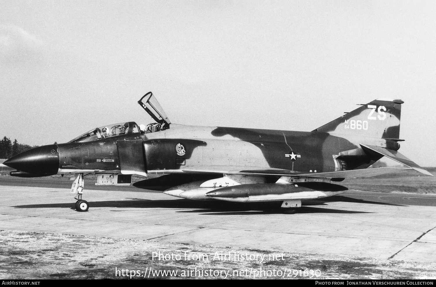 Aircraft Photo of 64-0860 / AF64-860 | McDonnell F-4C Phantom II | USA - Air Force | AirHistory.net #291630