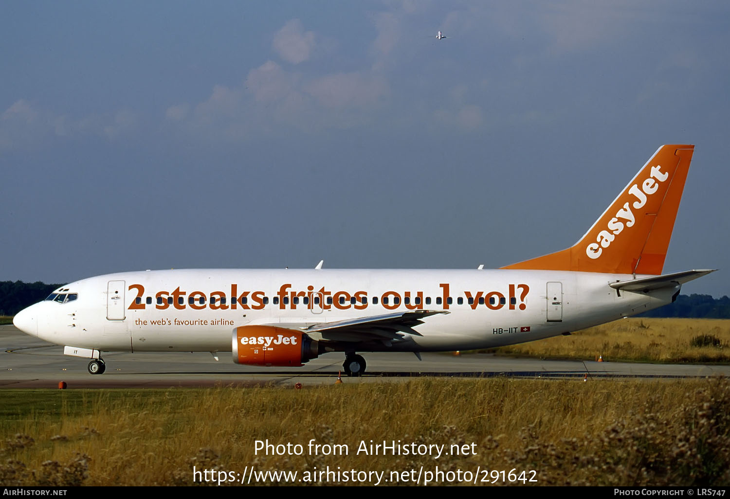 Aircraft Photo of HB-IIT | Boeing 737-33V | EasyJet | AirHistory.net #291642