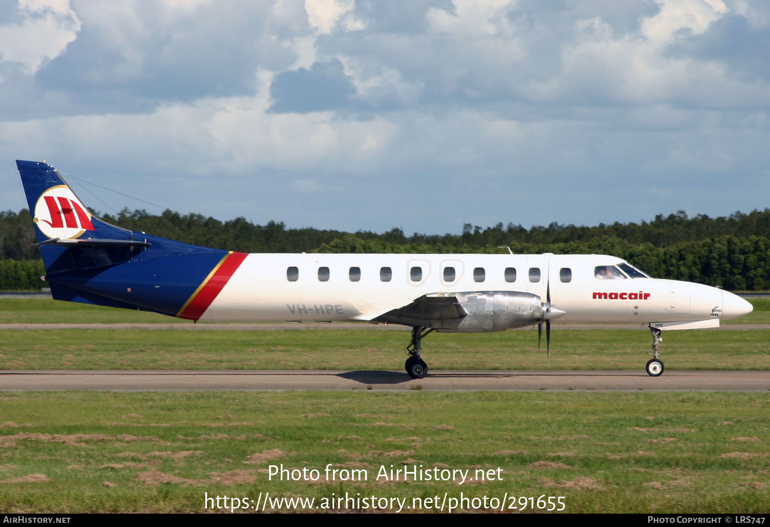 Aircraft Photo of VH-HPE | Fairchild SA-227DC Metro 23 | MacAir Airlines | AirHistory.net #291655