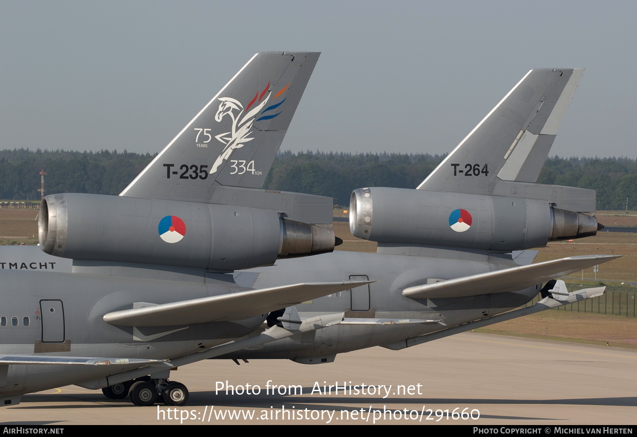 Aircraft Photo of T-235 | McDonnell Douglas KDC-10-30CF | Netherlands - Air Force | AirHistory.net #291660