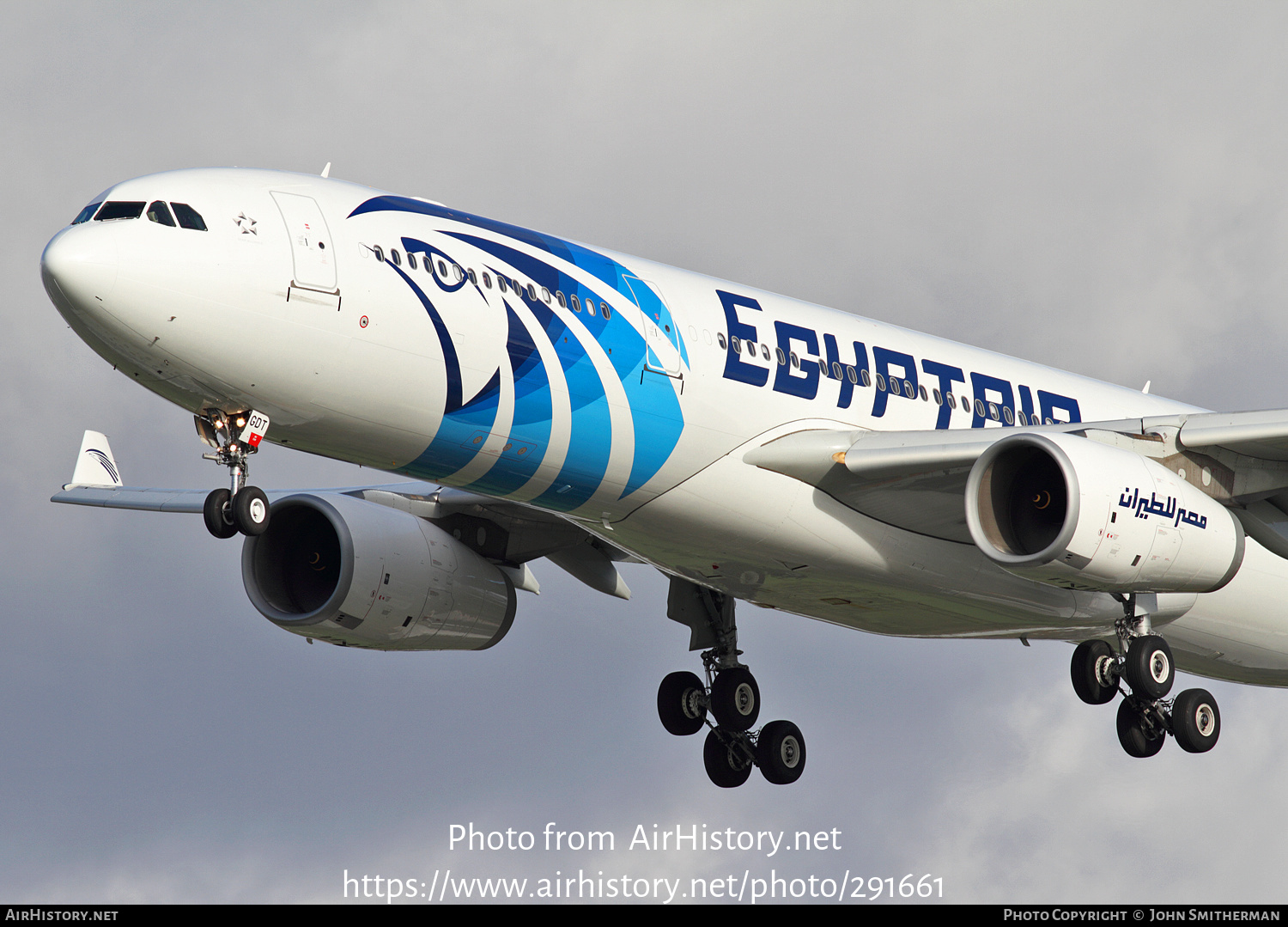 Aircraft Photo of SU-GDT | Airbus A330-343 | EgyptAir | AirHistory.net #291661