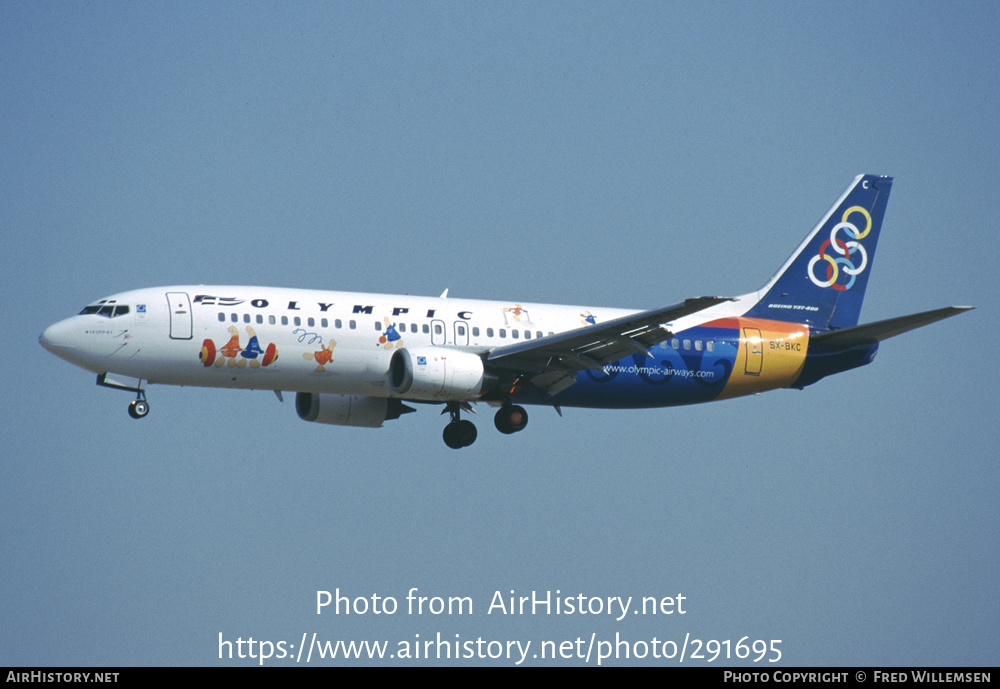 Aircraft Photo of SX-BKC | Boeing 737-484 | Olympic | AirHistory.net #291695