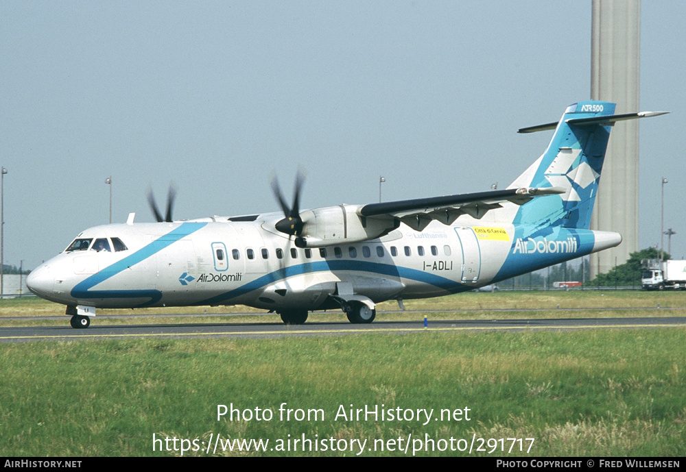 Aircraft Photo of I-ADLI | ATR ATR-42-500 | Air Dolomiti | AirHistory.net #291717