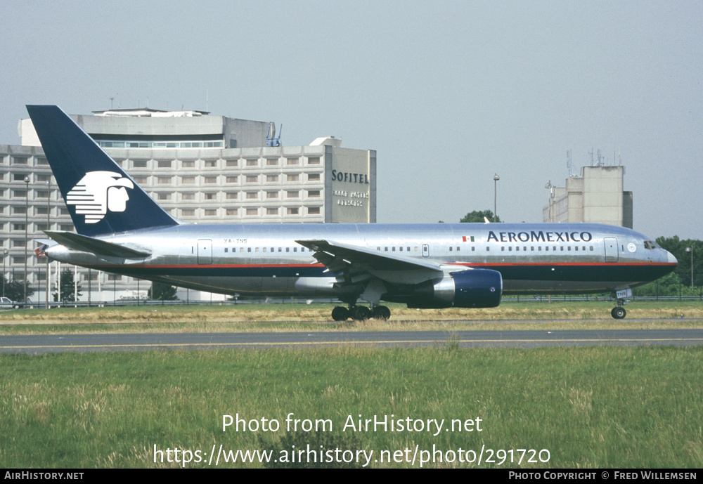 Aircraft Photo of XA-TNS | Boeing 767-283/ER | AeroMéxico | AirHistory.net #291720