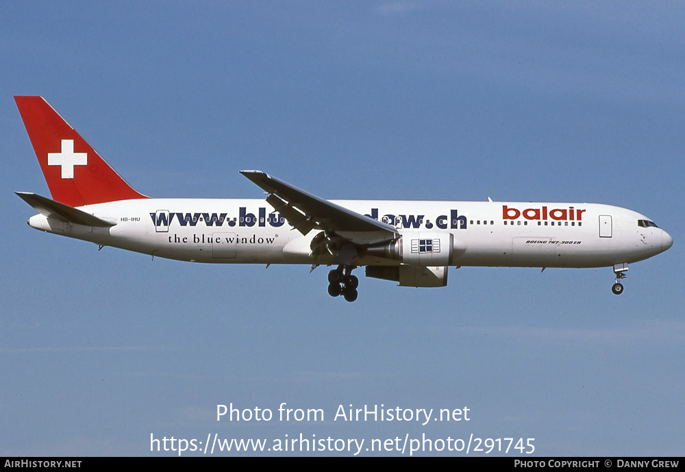Aircraft Photo of HB-IHU | Boeing 767-35H/ER | Balair | AirHistory.net #291745