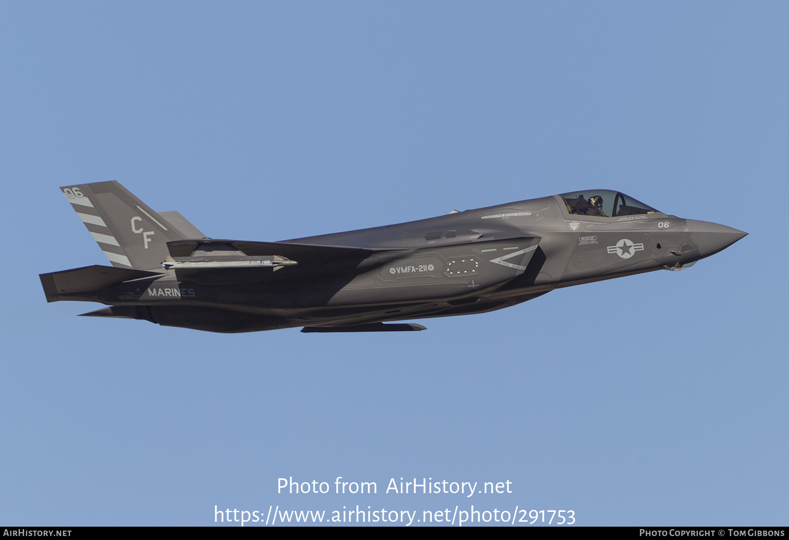 Aircraft Photo of 169607 | Lockheed Martin F-35B Lightning II | USA - Marines | AirHistory.net #291753