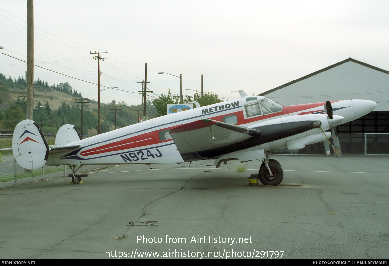 Aircraft Photo of N924J | Hamilton Westwind III | Methow Aviation | AirHistory.net #291797