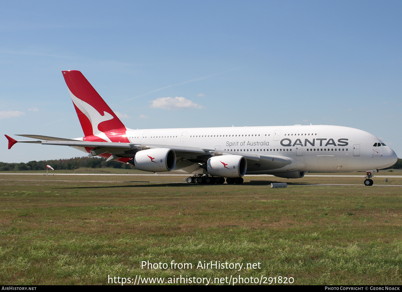 Aircraft Photo of VH-OQG | Airbus A380-842 | Qantas | AirHistory.net #291820