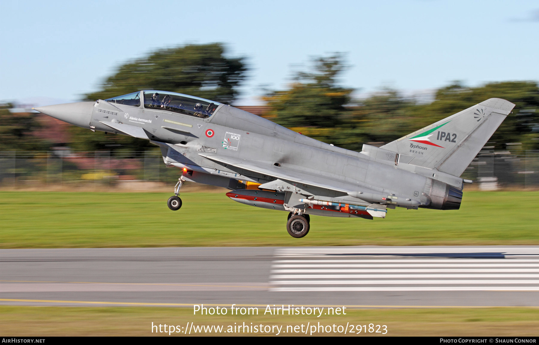 Aircraft Photo of MMX614 | Eurofighter EF-2000 Typhoon T | Italy - Air Force | AirHistory.net #291823