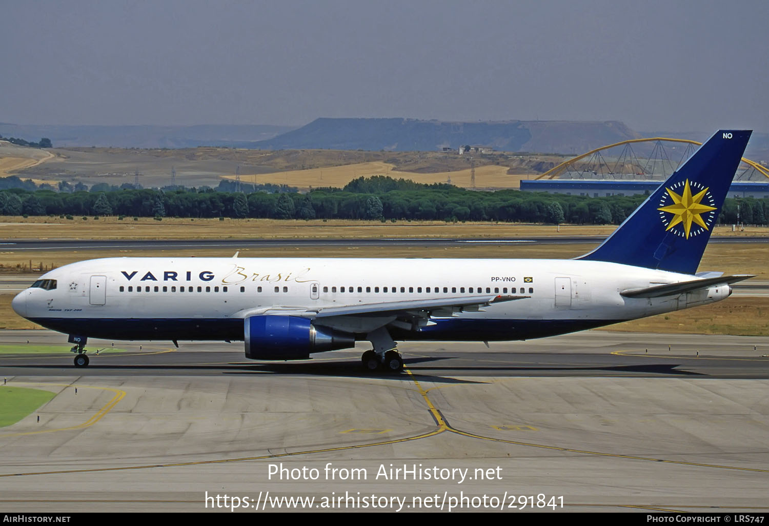 Aircraft Photo of PP-VNO | Boeing 767-241/ER | Varig | AirHistory.net #291841