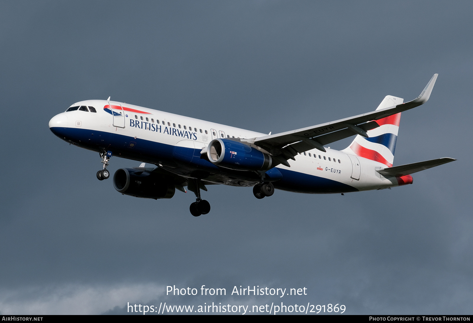 Aircraft Photo of G-EUYR | Airbus A320-232 | British Airways | AirHistory.net #291869