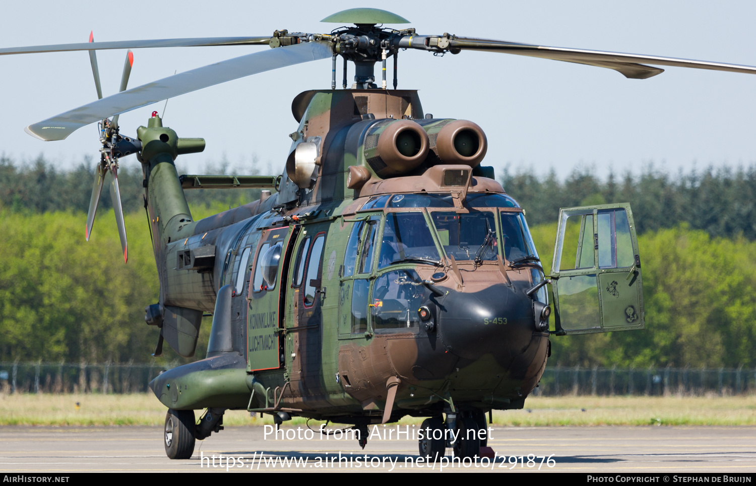 Aircraft Photo of S-453 | Eurocopter AS-532U2 Cougar Mk2 | Netherlands - Air Force | AirHistory.net #291876