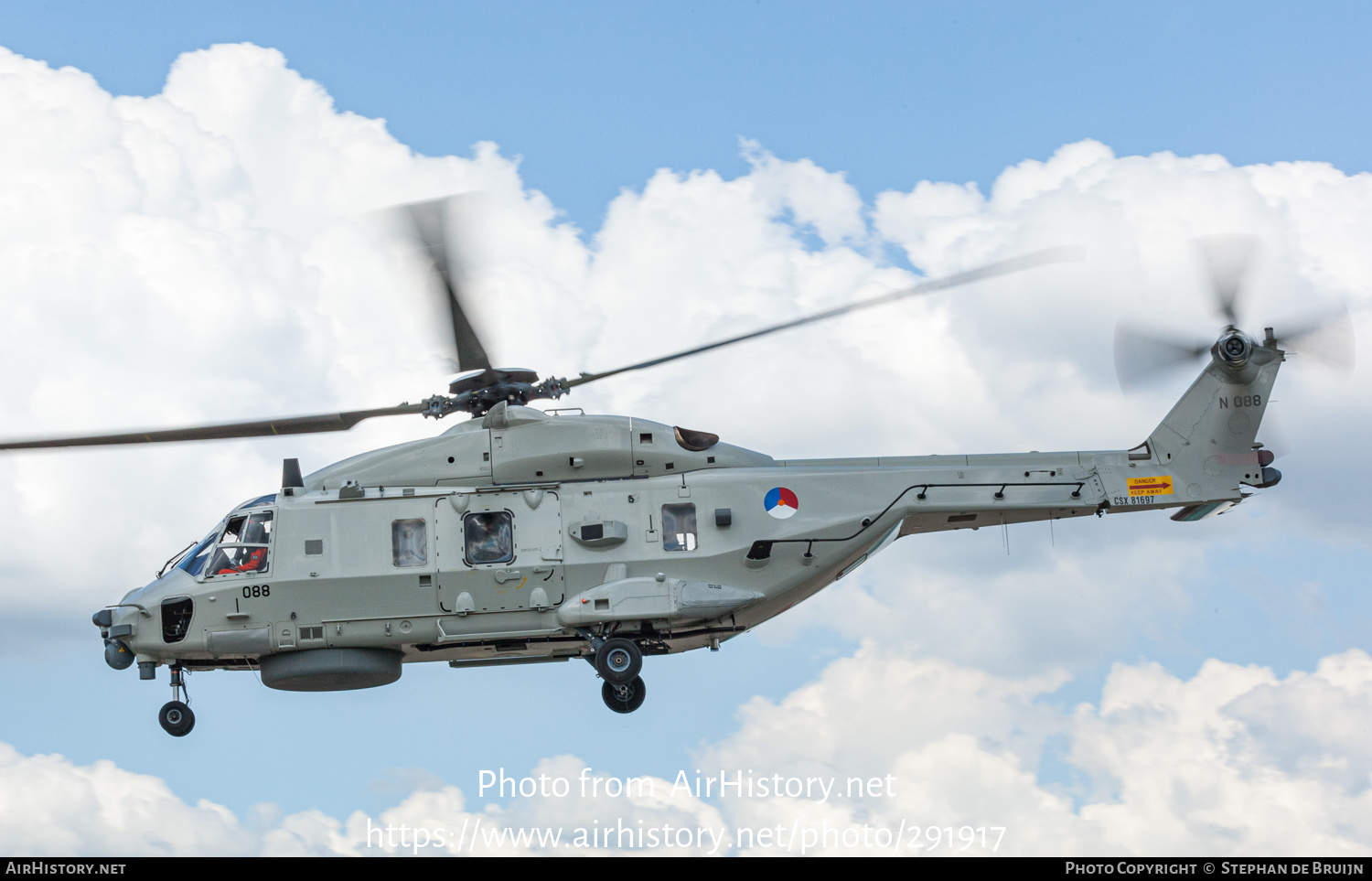 Aircraft Photo of N-088 / CSX81697 | NHI NH90 NFH | Netherlands - Air Force | AirHistory.net #291917