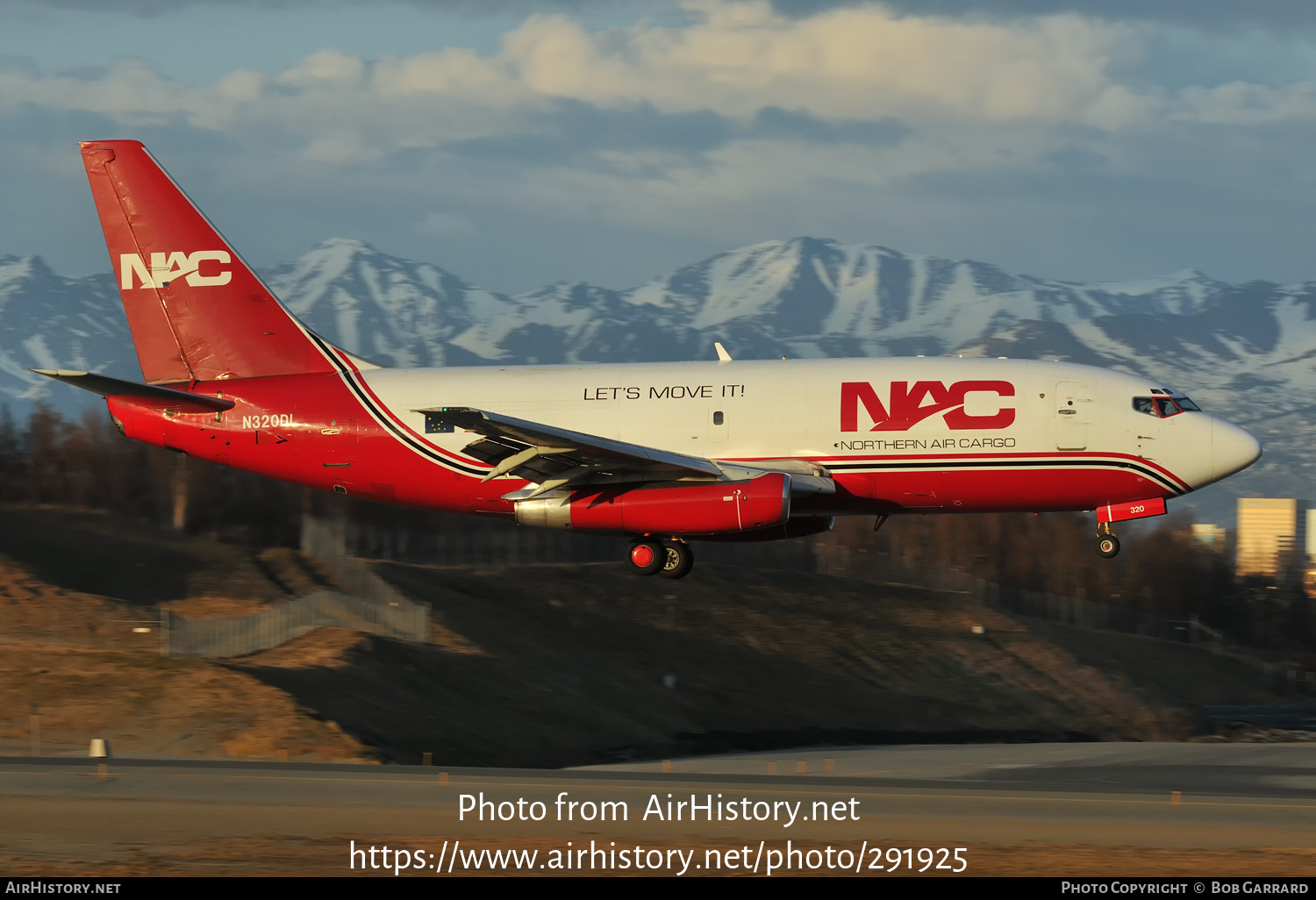 Aircraft Photo of N320DL | Boeing 737-232/Adv(F) | Northern Air Cargo - NAC | AirHistory.net #291925