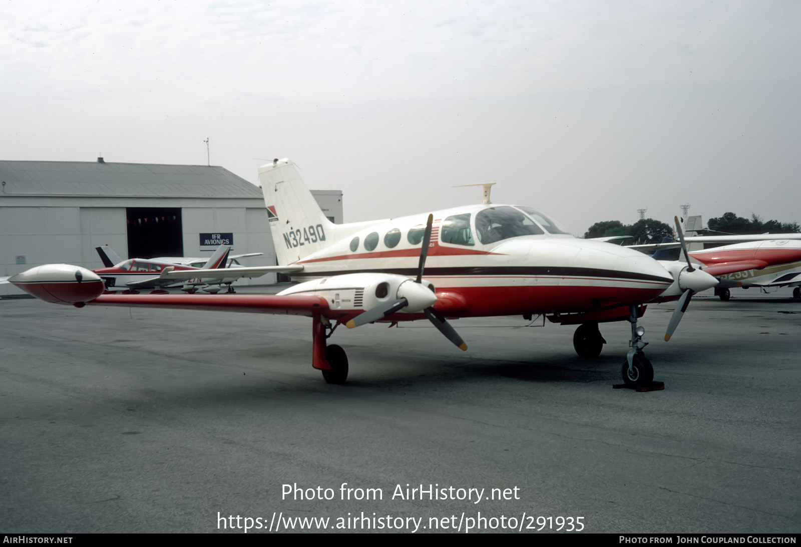 Aircraft Photo of N3249Q | Cessna 401 | AirHistory.net #291935