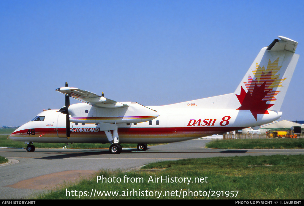 Aircraft Photo of C-GGPJ | De Havilland Canada DHC-8-100 Dash 8 | De Havilland Canada | AirHistory.net #291957