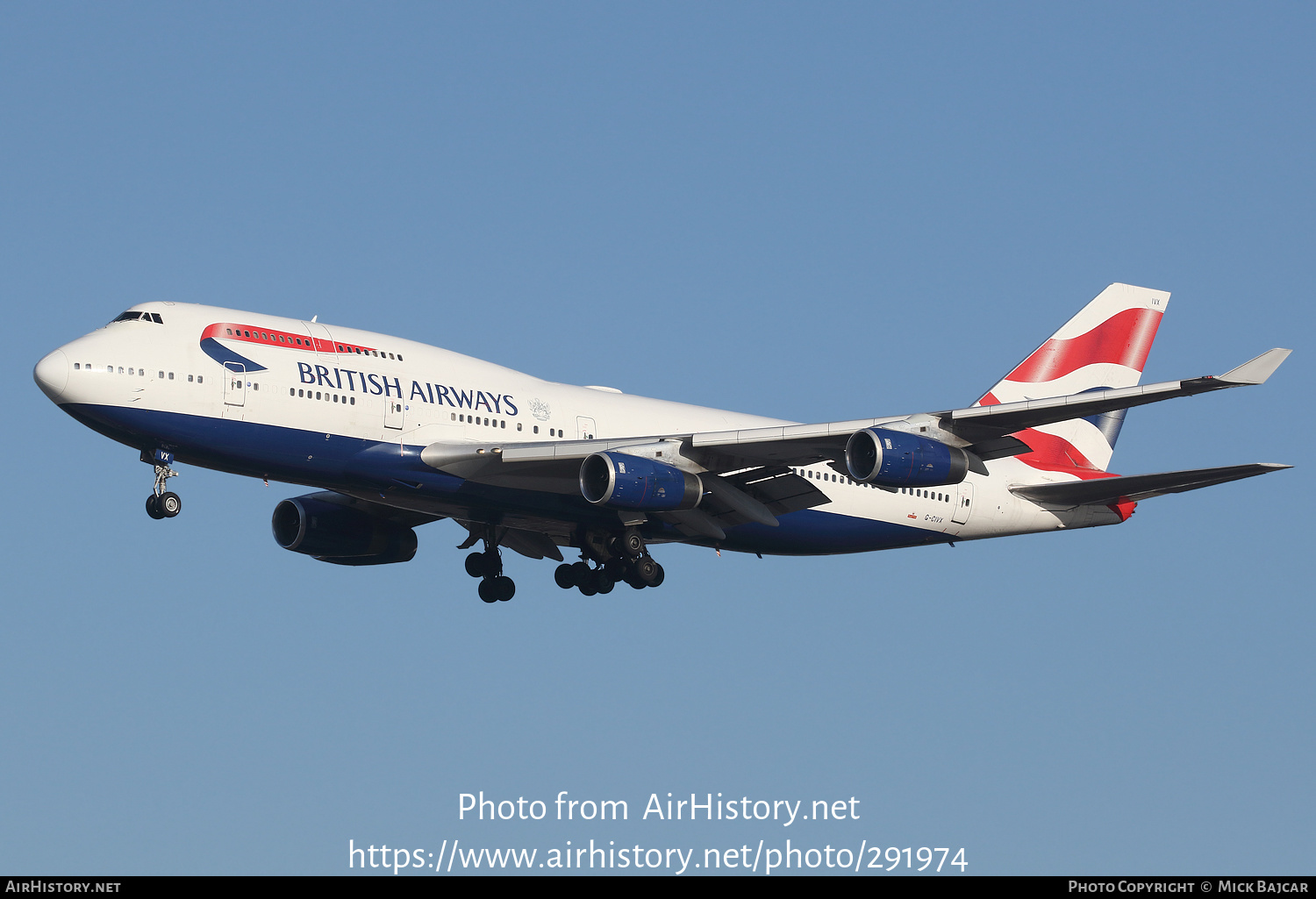 Aircraft Photo of G-CIVX | Boeing 747-436 | British Airways | AirHistory.net #291974