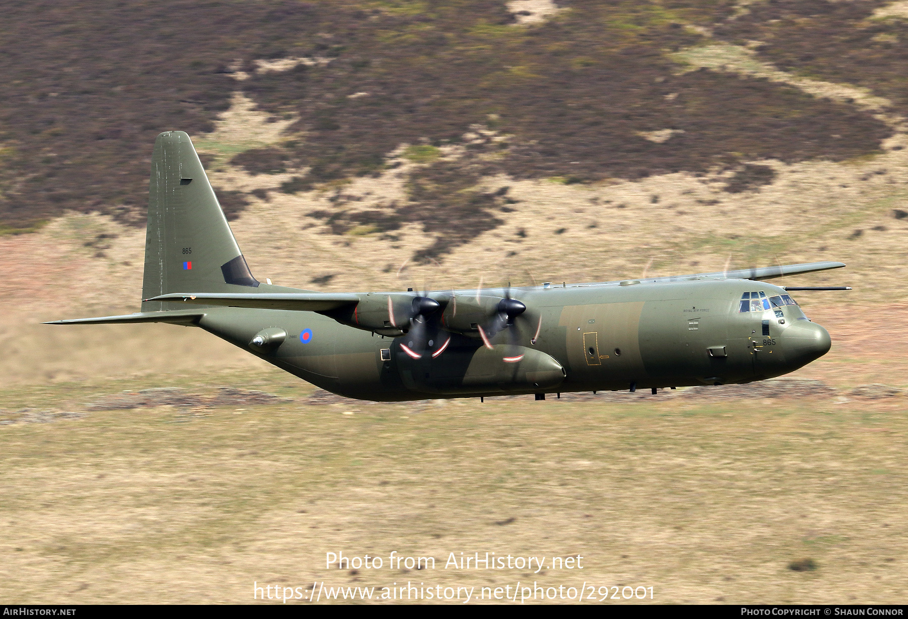 Aircraft Photo of ZH865 | Lockheed Martin C-130J-30 Hercules C4 | UK - Air Force | AirHistory.net #292001