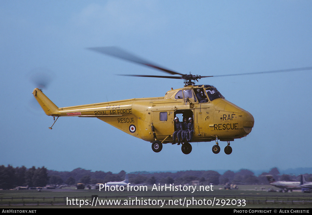 Aircraft Photo of XP354 | Westland WS-55-3 Whirlwind HAR10 | UK - Air Force | AirHistory.net #292033