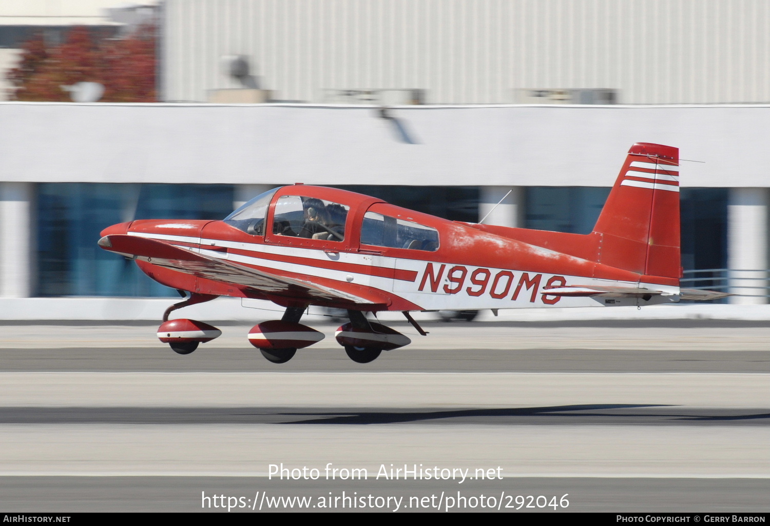 Aircraft Photo of N990MS | Grumman American AA-5A Cheetah | AirHistory.net #292046